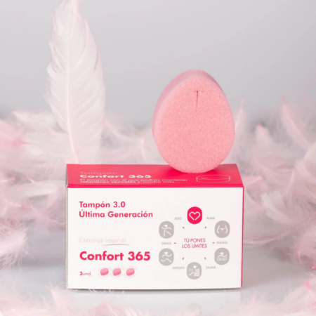 TAMPON CONFORT 365 - SOFT TAMPONS - ESPONJA MENSTRUAL - TAMPONES -