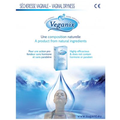 Óvulos vaginales veganix 10 uds